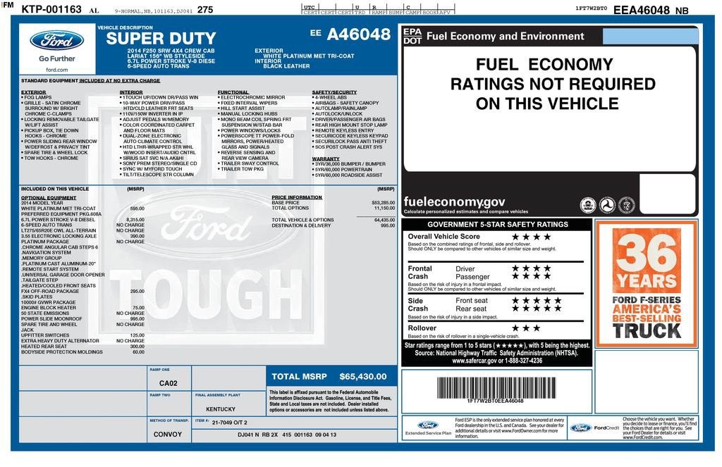 2014 Ford Super Duty F-250 SRW XL