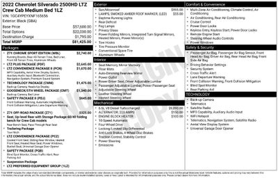 2022 Chevrolet Silverado 2500 HD LTZ