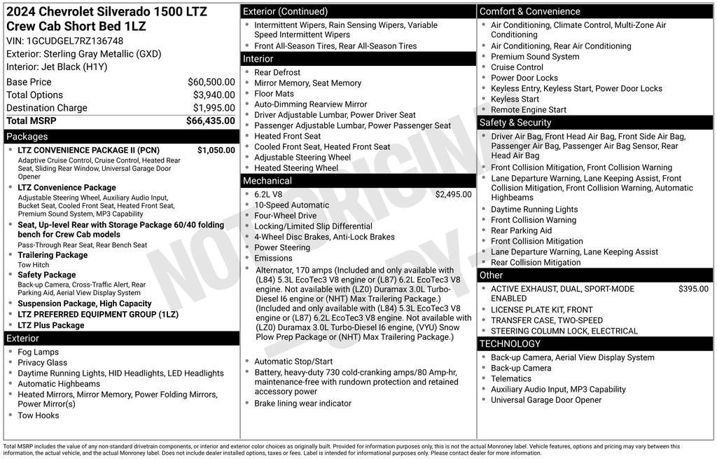 2024 Chevrolet Silverado 1500 LTZ