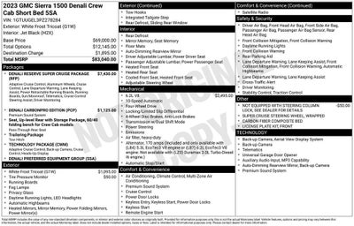2023 GMC Sierra 1500 Denali
