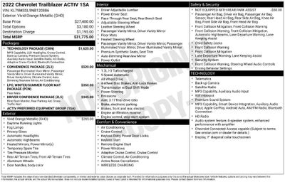2022 Chevrolet Trailblazer ACTIV