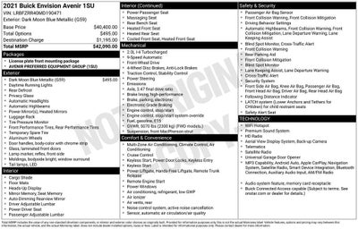 2021 Buick Envision Avenir