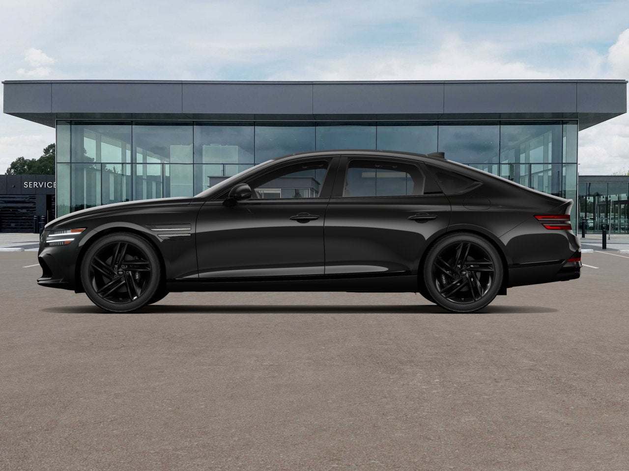 2027 Genesis G80 3.5T PRESTIGE BLACK