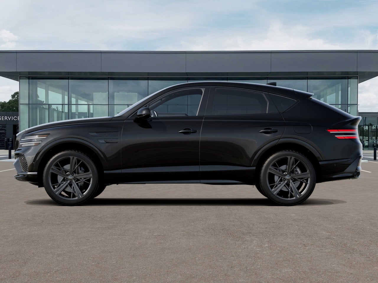 2027 Genesis GV80 Coupe 3.5T E-SC MHEV BLACK