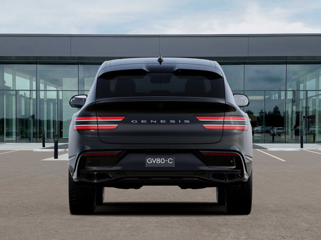 2027 Genesis GV80 Coupe 3.5T E-SC MHEV BLACK