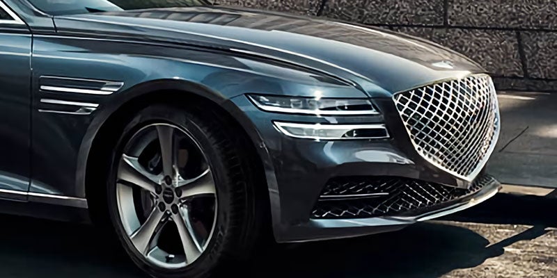 2021 Genesis G80 front end