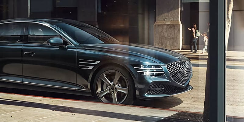 2021 Genesis G80 side profile 2