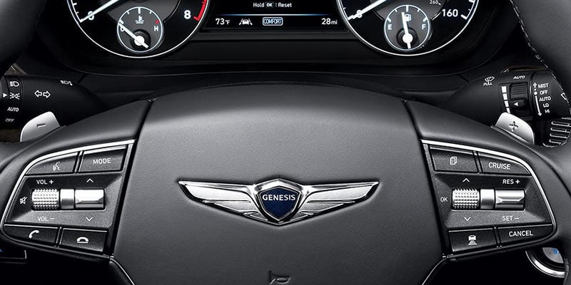 2021 Genesis G90 steering wheel