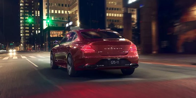 2024 Genesis G70 Driving