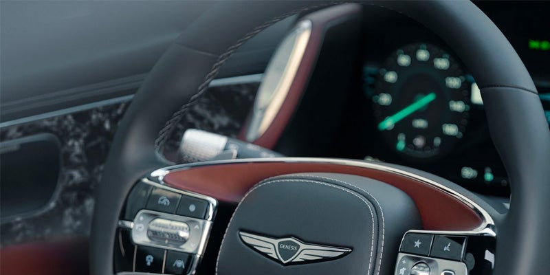 2024 Genesis G90 steering wheel