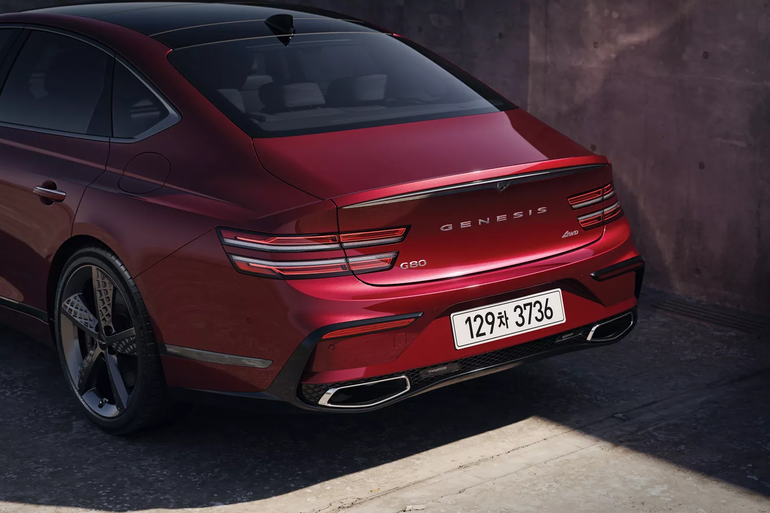 2026 Genesis G80 Rear
