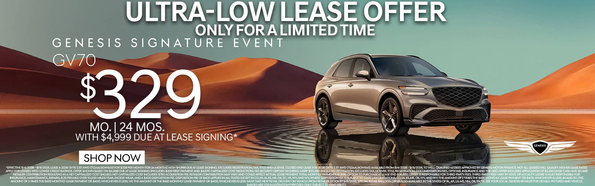 GV70 Lease