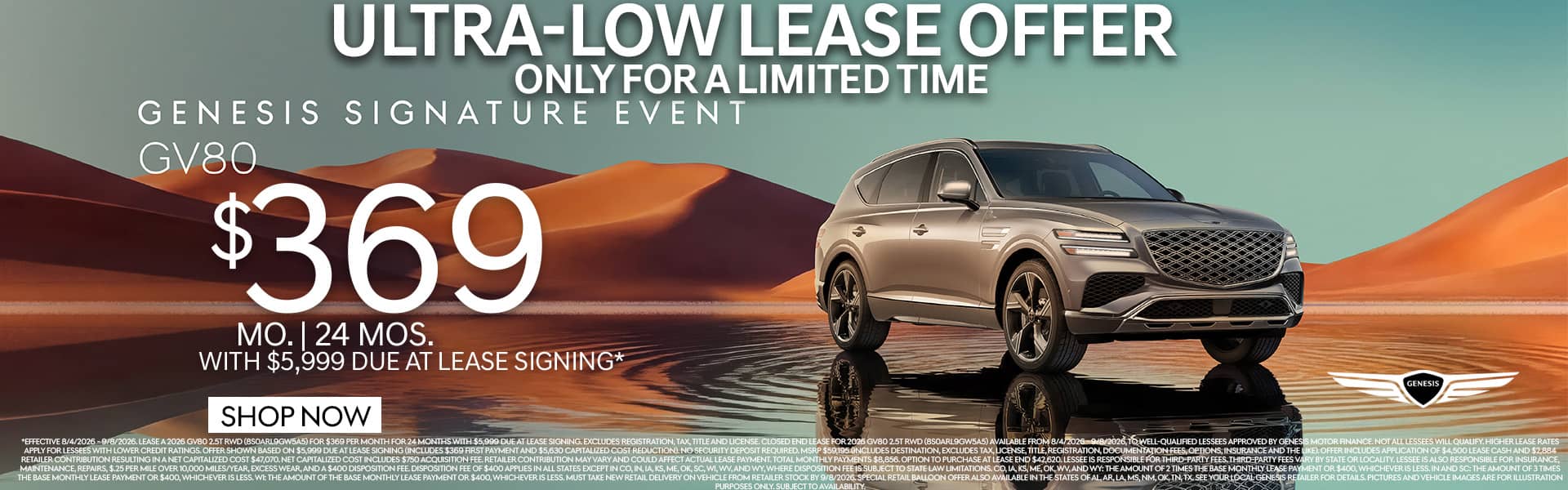 GV80 Lease